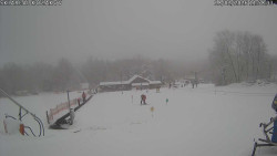 Spodní část sjezdovky