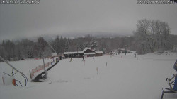 Spodní část sjezdovky