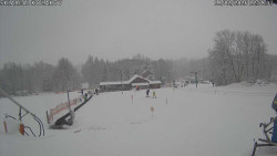 Spodní část sjezdovky