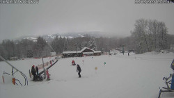 Spodní část sjezdovky