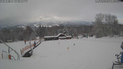 Spodní část sjezdovky