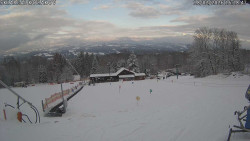 Spodní část sjezdovky