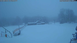 Spodní část sjezdovky