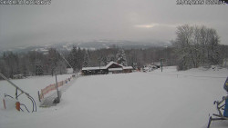 Spodní část sjezdovky