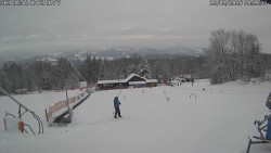 Spodní část sjezdovky