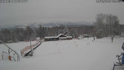 Spodní část sjezdovky