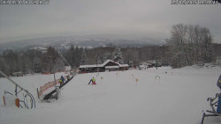 Spodní část sjezdovky