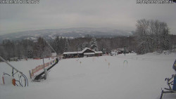 Spodní část sjezdovky