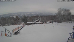 Spodní část sjezdovky