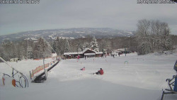 Spodní část sjezdovky