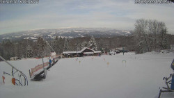 Spodní část sjezdovky