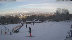 Spodní část sjezdovky