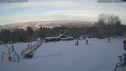 Spodní část sjezdovky