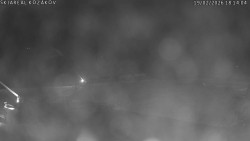 Spodní část sjezdovky