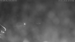 Spodní část sjezdovky