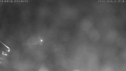 Spodní část sjezdovky