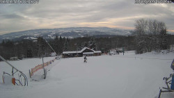 Spodní část sjezdovky