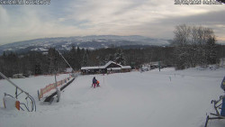 Spodní část sjezdovky