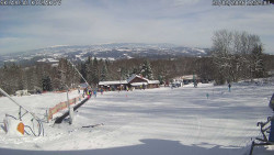 Spodní část sjezdovky