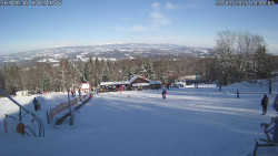 Spodní část sjezdovky