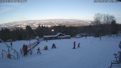 Spodní část sjezdovky