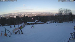 Spodní část sjezdovky