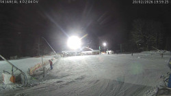 Spodní část sjezdovky