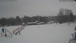 Spodní část sjezdovky