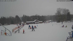 Spodní část sjezdovky