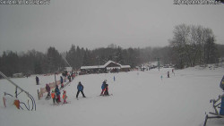 Spodní část sjezdovky