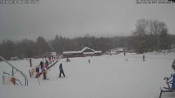 Spodní část sjezdovky