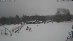 Spodní část sjezdovky