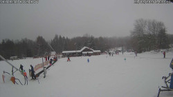 Spodní část sjezdovky