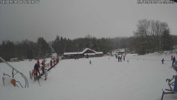 Spodní část sjezdovky