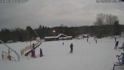 Spodní část sjezdovky