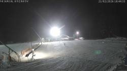 Spodní část sjezdovky