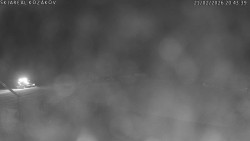 Spodní část sjezdovky