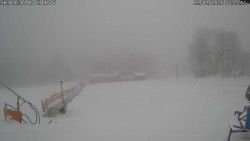 Spodní část sjezdovky