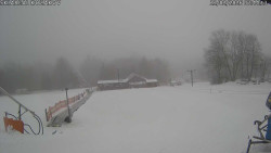 Spodní část sjezdovky