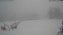 Spodní část sjezdovky