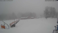 Spodní část sjezdovky