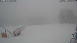 Spodní část sjezdovky