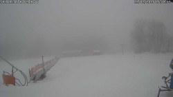 Spodní část sjezdovky