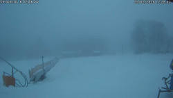 Spodní část sjezdovky