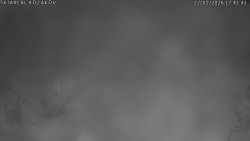 Spodní část sjezdovky