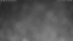 Spodní část sjezdovky