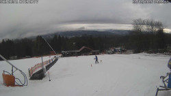 Spodní část sjezdovky