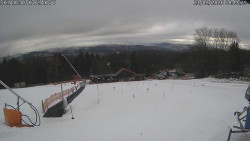 Spodní část sjezdovky