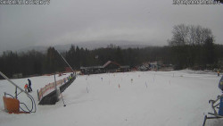 Spodní část sjezdovky