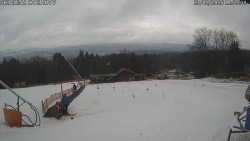 Spodní část sjezdovky